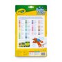 CRAYOLA Super Tips Lot de 50 marqueurs lavables