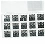 15 types x 4 pièces