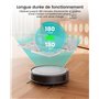 Lefant Aspirateur Robot, Robot Aspirateur 4500Pa Puissance d'Aspiration, Évitement Précis des Obstacles, Anti-Enchevêtrement Idé