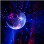sourcing map Miroir Boule, 8 pouce Réfléchissant Boules avec Accroché Anneau Or Tone pour DJ Club Scène Mariage Vacances Bar Fêt