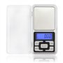 Mengshen Balance digitale de bijoux de poche Balance graduée en milligrammes haute précision 1.1lb / 500g (0.01g) Rechargement p