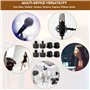 Lot de 8 adaptateurs de filetage de microphone – Convertisseurs mâle/femelle de 6,35 mm à 0,95 cm et 0,95 cm à 6,35 mm mâle/feme