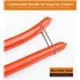 Meccion Pince Coupe-câble 205mm Acier au Chrome Vanadium Coupeur, Convient Pour Couper les Câbles en Cuivre, Câble en Fil D'acie