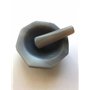 Mortier et pilon en agate Alpha Nanotech (Diámetro interno: 30 mm - 150 mm) (Diámetro interno: 50 mm)