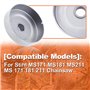 Mtanlo Tambour d'Embrayage pour Stihl MS171 MS181 MS211 Pièces de Rechange pour Tronçonneuse, Kit de Tambour d'Embrayage à Pigno