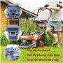 Mtanlo Kit de Piston de Cylindre à Gros Alésage 40MM Couvercle de Pignon Roulement de Réparation de Carburateur pour Stihl MS211