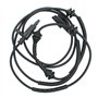 HZTWFC Capteur de vitesse de roue ABS arrière gauche et droite OEM # 9642688280 0986594521 S119291001Z pour CITROEN C6 - PEUGEOT