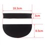 MOTO4U Coussin de siège universel en mousse pour moto - Adhésif haute densité - 30 mm - Demi-cercle