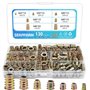 130pcs écrou inserts amers