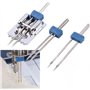 1 lot d'aiguilles doubles extensibles pour machine à coudre Brother, Janome, Singer, machine à coudre domestique, machine à coud