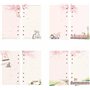Recharge de papier rose A6