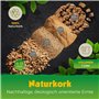 Kork-Deko Granulés de Liège I Terrarium Bricolage Modélisme I Gros 4-12 mm, 1 l