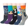 iwobi 5 Paire Chaussettes Rigolotes Homme