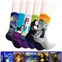 iwobi 5 Paire Chaussettes Rigolotes Homme,Femme Fantaisies Nouveauté Chaussettes