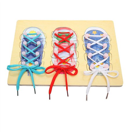 DMZK Chaussure à Lacer en Bois
