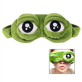 Linian Drôle Oeil de Grenouille Masque des Sommeil