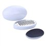 iPobie 2pcs Râpe Pied Manuel, Lime de Pied Couvercle de Protection Anti-Callosités Soin des Pieds