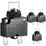 CLDIY Disjoncteur 5 A avec protection thermique contre les surcharges 88 Series Manuel Push Button Reset avec bornes à connexion