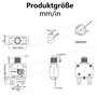 CLDIY Disjoncteur 9 A avec protection thermique contre les surcharges 88 Series Manual Push Button Reset avec bornes à connexion
