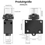 CLDIY Disjoncteur 9 A avec protection thermique contre les surcharges 88 Series Manual Push Button Reset avec bornes à connexion