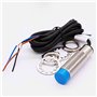 Taiss/1Pcs Détecteur de M18 8mm détection DC 5V NPN NO,Normalement Ouvert,Cylindre Capteur de Proximité Inductif Commutateur Ten