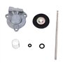 Kit de réparation de diaphragme de pompe d'accélérateur de carburateur 6 pièces remplacement en métal en caoutchouc pour CRF450R