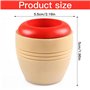 OFKPO 4 Pcs Mini kaléidoscope en Bois Magical, Kaléidoscope en Bois Magique Jouet D'éducation pour L'apprentissage des Enfants