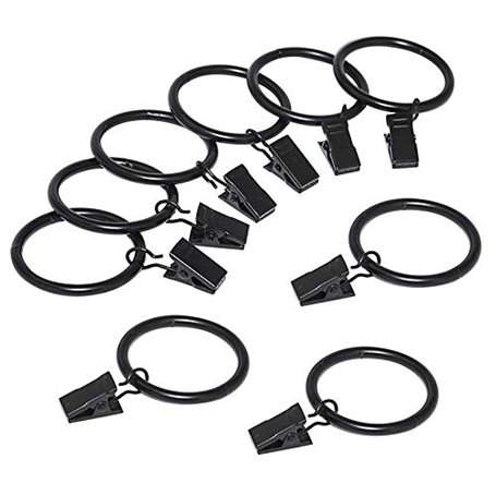 OFKPO Lot de 20 Clips pour Rideaux Clips