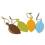 Jzhen Lot de 4 Cale Porte, Bloc Porte Arrêts de Portes Bouchon Doigt en Silicone pour Fenêtre/Porte