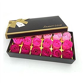 Xrten 18 Pièces Salle De Bain Parfumée Fleur
