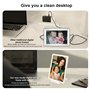 Frameo Cadre photo numérique 10,1" 5000 mAh alimenté par batterie WiFi 32 Go HD IPS Écran tactile avec chargeur sans fil Rotatio