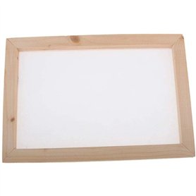 POFET Ancient Paper Making Method Wooden Paper Making Crafting Paper Making Crafting Mold Frame Screen for DIY Handcrafts Suppli