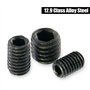 Swpeet 400 pcs Allen Tête Douille hexagonale Vis sans tête Assortiment kit, y compris 10 tailles M3/4/5/6/8 Interne hexagonale D