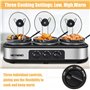 3 casseroles pour buffet