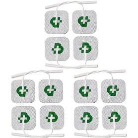 TESMED 12 électrodes de qualité supérieure mm. 50 x 50