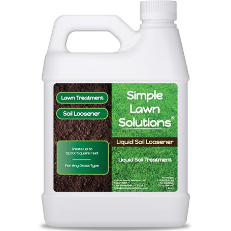 Adoucisseur de sol à aération liquide – Adoucisseur de sol – Pas d'aération mécanique ou centrale – Solutions simples de pelouse