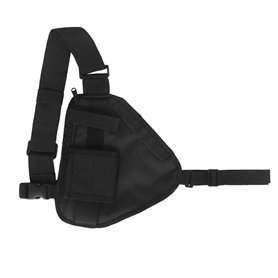 Neborn Harnais Radio Poitrine Avant Paquet Holster Gilet Rig Poitrine Sac pour Talkie Walkie Motorola Paquet Etui Holster Sac De