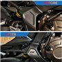 Midimttop Couvercle latéral de cadre en acier inoxydable, couvercles CBR 650 R Type R remplissage de cadre pour HO&N&DA CB650R/C