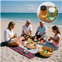 BUCOMTU 10 Mini Bouteilles Verre 60ml, Flacon Verre réutilisable avec étiquettes et stylo pour le tri des boissons, pots à condi