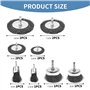 6mm Wire Brush Cordless Screwdriver with Hexagonal Lever