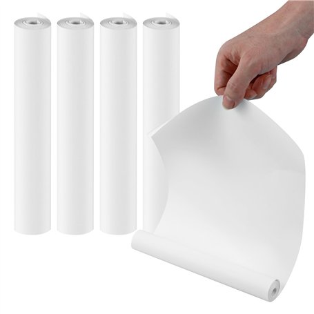 4 Rouleaux Papier Thermique A4