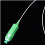 Hilitand PLC 1 x 8 Miniature Séparateur à Fibre Optique Câbles de Réseau à Faible Perte d'Insertion Accessoires