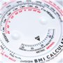 Mètre ruban IMC, mètre ruban pour le corps, mètre ruban anatomique IMC avec calculateur IMC pour le poids de la taille, mesure p