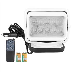 KIMISS H3 50W LED Blanc Télécommande Bateau Voiture Étanche Waterlight IP56 Projecteur de Travail Projecteur Base magnétique Écl