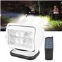 KIMISS H3 50W LED Blanc Télécommande Bateau Voiture Étanche Waterlight IP56 Projecteur de Travail Projecteur Base magnétique Écl