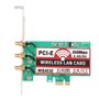 Adaptateur PCI Express sans Fil Carte réseau Wi-FI pour Ordinateurs de Bureau pour XP