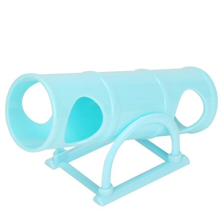 Hamster Tunnel Exercice Seesaw Play Tunnel Tube en Plastique Petit Animal Maison d'exercice Jouet Terrain de Jeux pour Nain Hams
