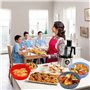 3 Pièces Accessoire Air Fryer, Silicone Pot pour Airfryer,Panier Friteuse Accessoires de Air Fryer, pour Airfryer Micro-Ondes, L