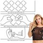 JJiaoLinin Cache-tétons Invisible Femme,10 Paires Cache Tétons Auto-Adhésifs Couvre Seins Couvre Mamelon Adhésif Seins Invisible