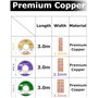JJiaoLinin Tresses à Dessouder, Lot de 3 Fil à Dessouder Mèche à Dessouder Tresse de Dessoudage Fil à Dessouder en Cuivre pour E